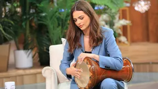 هنادي مهنا ولعت الدنيا بالطبلة وغنت لويجز ومهرجانات وكلمت جوزها ع الهوا 