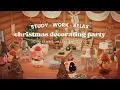 Lagu Christmas Decorating Party 2 🐑 1 Hour Christmas Jazz No Midroll Ads 🎄Study Music | Work Aid