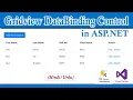 Grid View Data Binding Control in asp net Data list Data grid Repeater Grid view