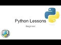 Python Lessons Lesson 1 Intro to Python