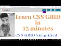 CSS Grid Simplified learn CSS Grid in 15 minutes CSS Grid tutorial 2019