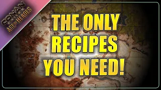 Best Recipes to Get First in Conan Exiles Exiled Lands Beginner Guide