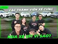 Lagu Các thành viên ekip Xế Cưng mua xe gì? Tự review \