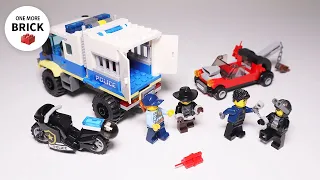 LEGO City Police Prisoner Transport 60276 - lego speed build