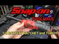 SnaponToolsOfficial Tool Haul Long Neck Battery Ratchet and Torch