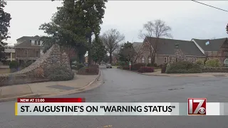 Saint Augustine s University in Raleigh placed on warning status