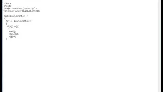 Java Script - Sorting Numbers in the array in Ascending order