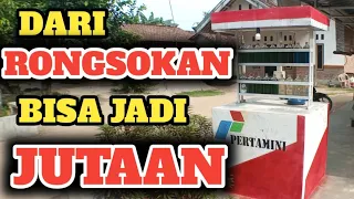 Download IDE BISNIS | UNTUNG JUTAAN PERBULAN | JUALAN BENSIN ECERAN | Design rak bensin eceran di kampung MP3