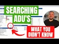 How to search for ADU s on SRAR MLS