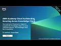 Module 3 Knowledge Check Answers AWS CLOUD ARCHITECTING UPDATED