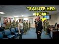 Navy SEAL Asked Her Rank As A Joke Then The Entire Base Saluted Her Name