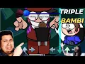 Lagu SillyFangirl Vs TRIPLE BAMBI !!! ( FNF vs TRIPLE PHONEBREAKERS) Dave and Bambi Mod