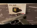 Holosun 507k unboxing and install on the Sig p365xl