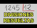 Learn how to DIVIDE by TWO DIGITS 1245 divided by 12