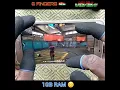 ( 1GB RAM )👽 99% headshot SAMSUNG J7 2GB RAM😔 | 6 FINGERS HANDCAM claw 😱 #tdttotalvideo