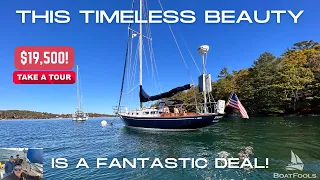 This Timeless SAILBOAT is a FANTASTIC Deal! A 1966 Allied Seabreeze 35 SAILBOAT for $19,500! [SOLD!]