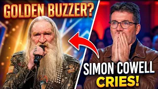 Simon Cowell in Tears As Michael Bennett Sings After I Pass Away America s Got Talent