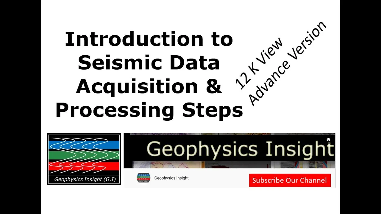 Seismic Data Acquisition Essential Processing Steps & Techniques to Boost Your Geophysics Career