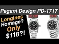Longines Spirit Homage for 118 Check out the Pagani Design PD-1717