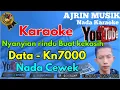 Download Lagu Data - Nyanyian Rindu Buat Kekasih [Karaoke] Kn7000 - Nada Wanita | Ajrin Musik