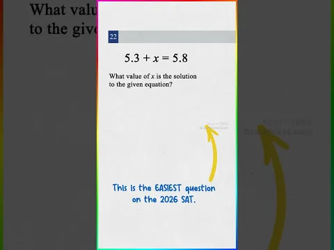Can you solve this EASY SAT question??
