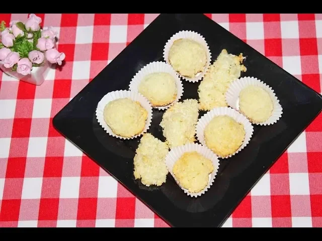 COCADA DE FORNO COM DOIS INGREDIENTES ARTE NA COZINHA