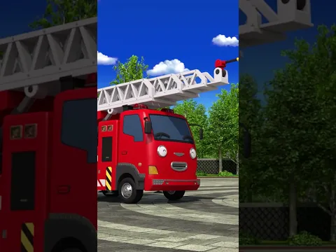 Feuerwehrauto Frank! Lösch das Feuer! #TayoderKleineBus #TayoDeutsch #Shorts