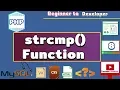 String Function - strcmp String compare PHP Tutorials for beginners