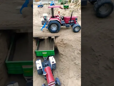 mama ka powerful tractor or driver #khetibadi #work #village