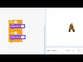 Animate a Name in Scratch Grow and Shrink a Letter