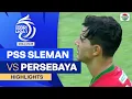 PSS Sleman VS Persebaya - Highlights | BRI Liga 1 2024/25