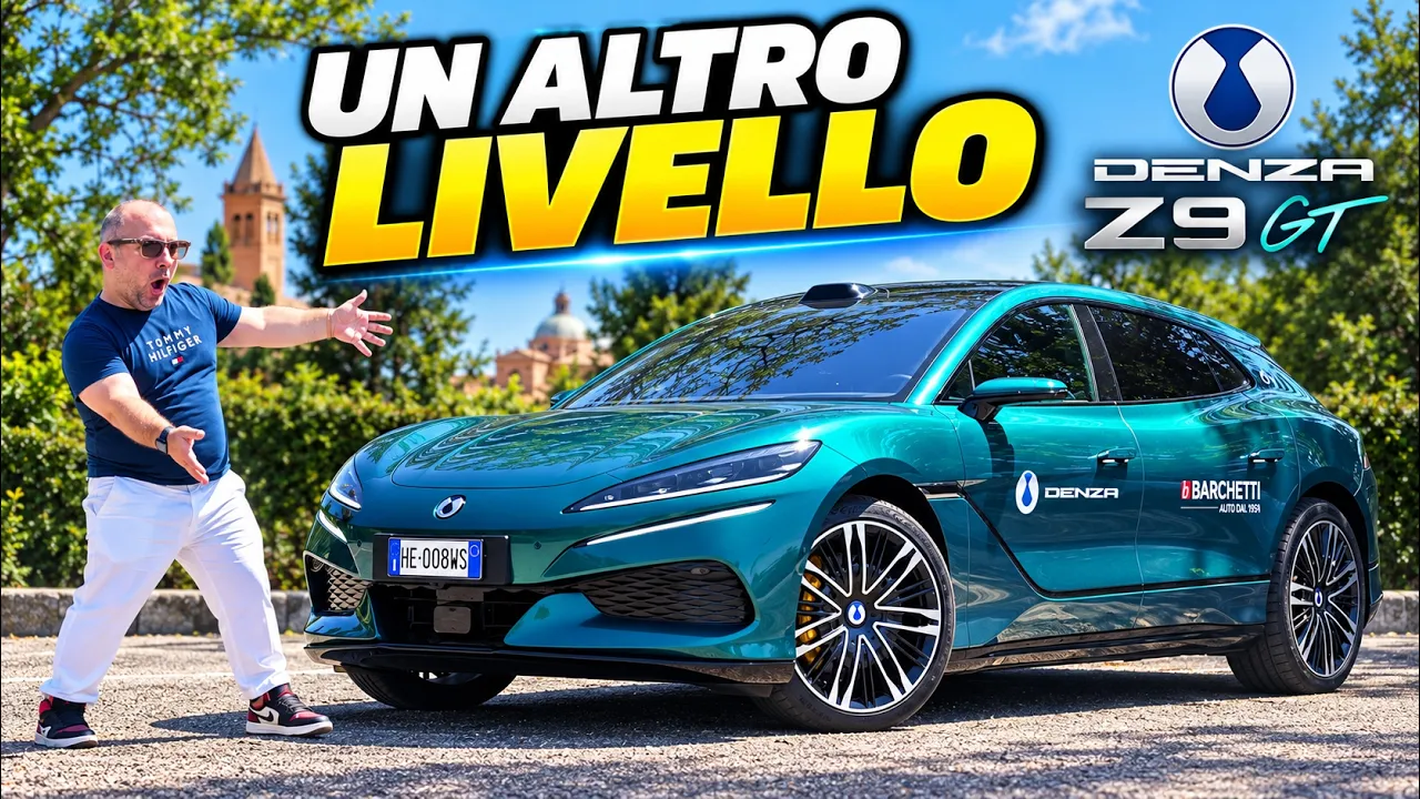 Denza Z9 GT alla prova: 1.156 CV e ricarica oltre il megawatt