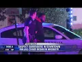 Police chase from Mesquite ends at bail bonds store in Dallas