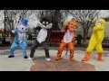 Cartoon Characters WHIP DANCE Dragon House