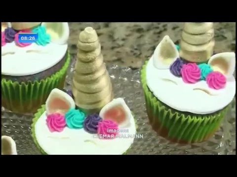 DIA DAS CRIANÇAS: MINI CHEF ENSINA RECEITA DE CUPCAKE COLORIDO; CONFIRA!