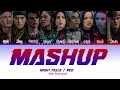 Lagu Descendants 3 - Mashup Night Falls / Red From Descendants 4 (Color Coled Lyrics)