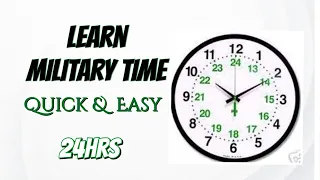 Learn Military Time Quick Easy