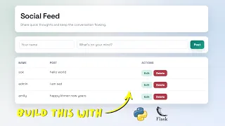 Learn CRUD Operations in 2 Minutes Flask SQLite Tutorial