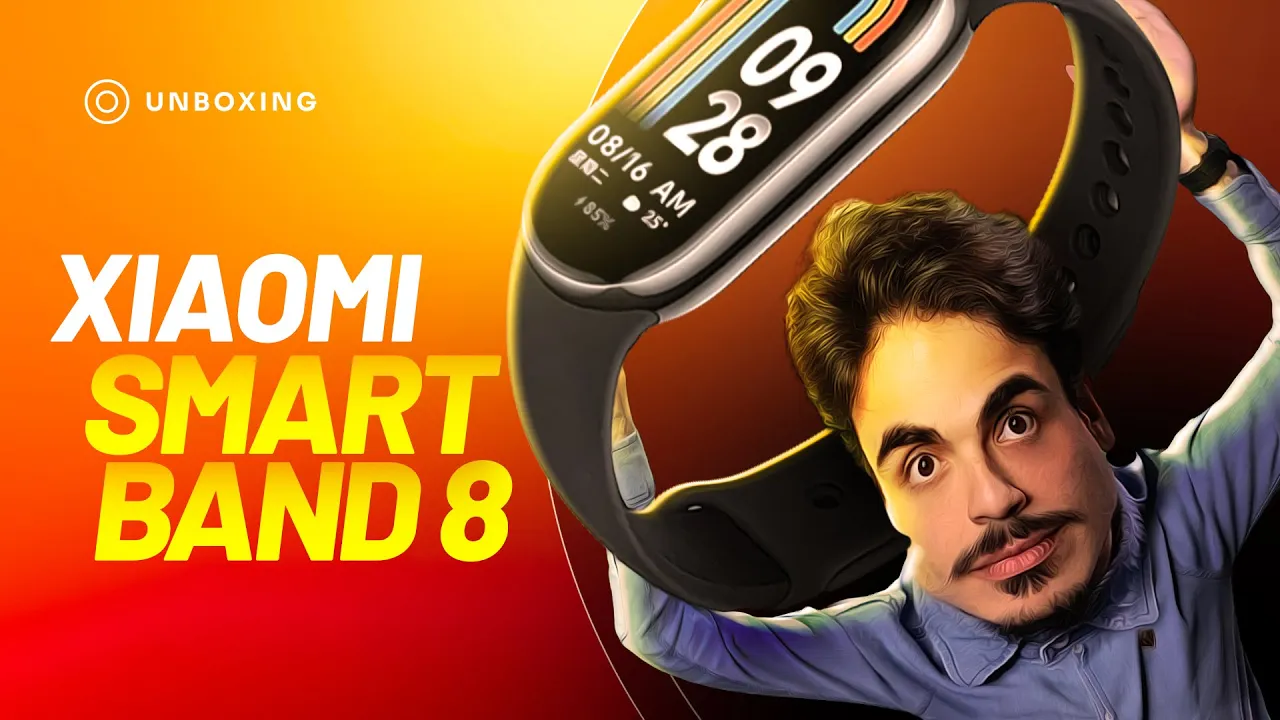 Xiaomi Smart Band 8, a Mi Band 8 Chinesa vale a pena? [Unboxing/Hands-on]