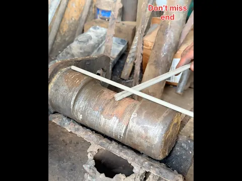Repairing a Heavy Duty Pin with Welding & Lathe! 💪 #shorts #welding