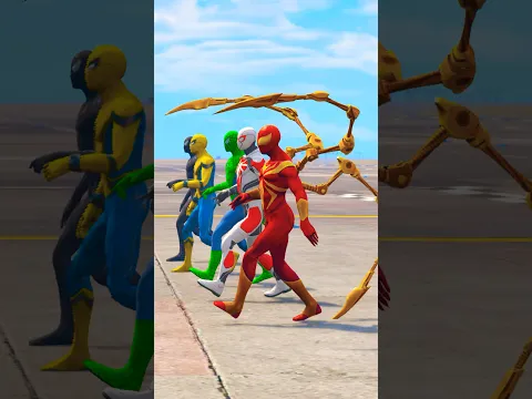 MCU SPIDER-MAN VS GOKU RANDOM WEAPONS BATTLE WHO IS BETTER #5 #shorts