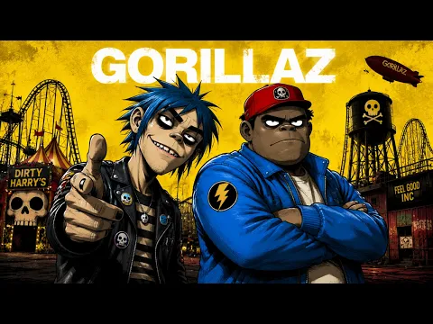 Gorillaz Demon Days Type Vibes | Dark Trip-Hop Mix | Psychedelic Alternative Hip-Hop