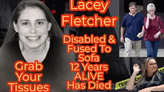DISABLED LACEY TO SOFA FOR 12 YEARS ALIVE IN FAMILY