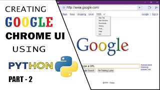 GOOGLE CHROME UI PYTHON TKINTER - PART 2