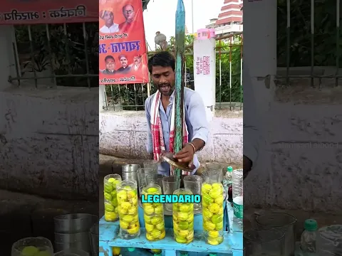 la limonada de limon que parece de tamarindo pero sabe a llanta🥵  #india #viral #humor
