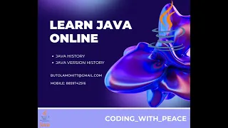 History of Java Java Version