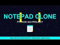 Watch me build a Text Editor from scratch using Python