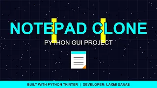 Watch me build a Text Editor from scratch using Python