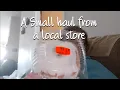 A Small Grocery haul junk food