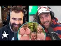 Watch Travis Kelce REACT To Jason Kelce Kylie Kelce Expecting 4th Baby Girl